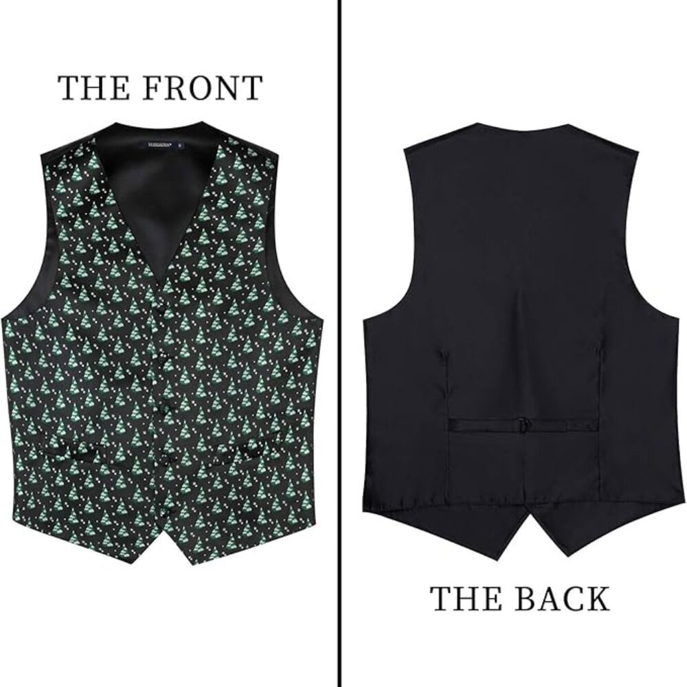 Christmas Suit Vest XL